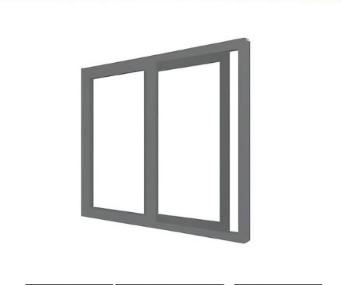 Sliding door set — 2-piece (TS100)